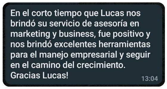 Testimonio de Luciana Gándera